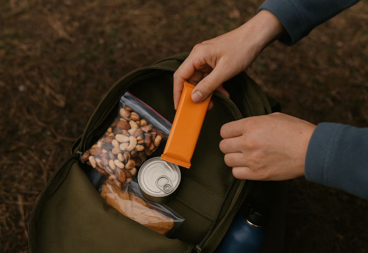 Comida de supervivencia: qué llevar (y qué no) en la mochila